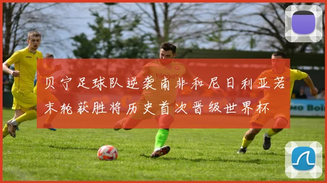 贝宁足球队逆袭南非和尼日利亚若末轮获胜将历史首次晋级世界杯